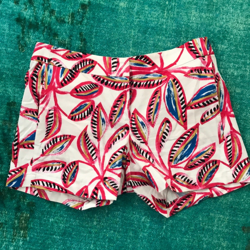 J crew linen shorts